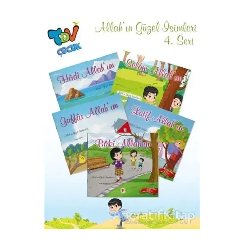 Allah’ın Güzel İsimleri 4. Seri (5 Kitap Takım) - Ayşe Adan - Türkiye Diyanet Vakfı Yayınları