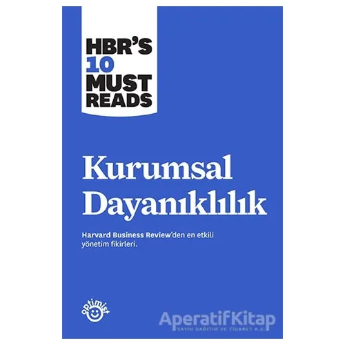 Kurumsal Dayanıklılık - Kolektif - Optimist Kitap