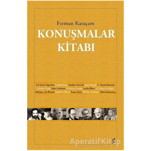 Konuşmalar Kitabı - Ferman Karaçam - Okur Kitaplığı