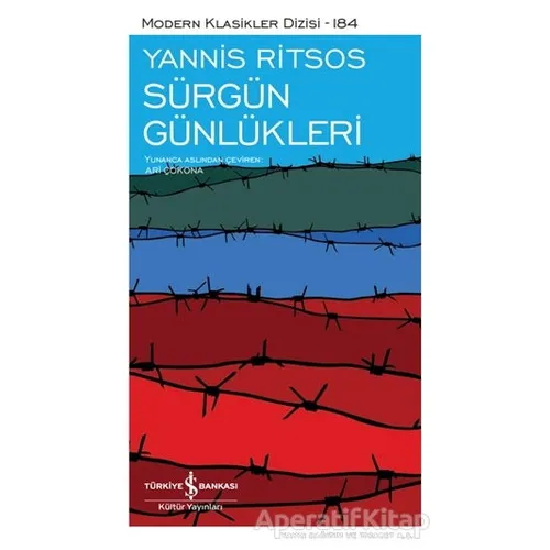 Sürgün Günlükleri - Yannis Ritsos - İş Bankası Kültür Yayınları