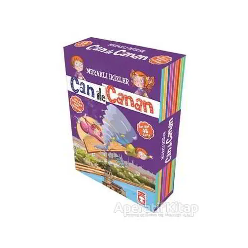 Can ile Canan Set (10 Kitap Takım) - Nefise Atçakarlar - Timaş Gülce Çocuk