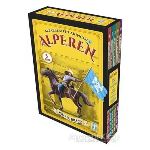 Alparslanın Akıncısı Alperen (5 Kitap Set) - İsmail Bilgin - Genç Timaş