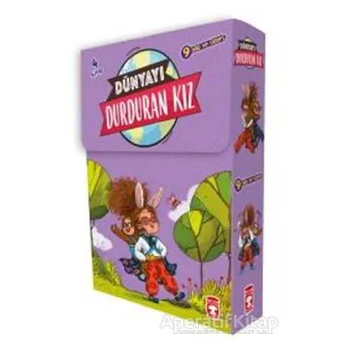Dünyayı Durduran Kız - Set 4. Kitap - Selcen Yüksel Arvas - Timaş Çocuk