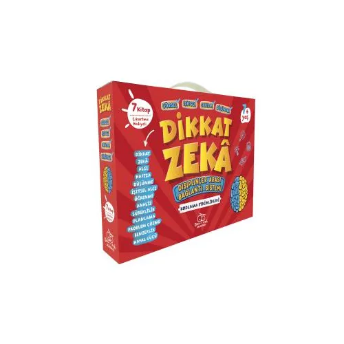 Dikkat Zeka 1. Sınıf Seti - 7 Yaş (7 Kitap Takım)
