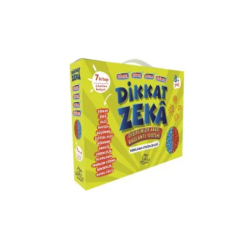 Dikkat Zeka 2. Sınıf Seti - 8 Yaş (7 Kitap Takım)