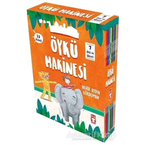 Öykü Makinesi Seti (10 Kitap Takım) - Nehir Aydın Gökduman - Timaş Çocuk