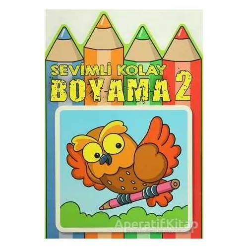 Sevimli Kolay Boyama 2 - Kolektif - Parıltı Yayınları