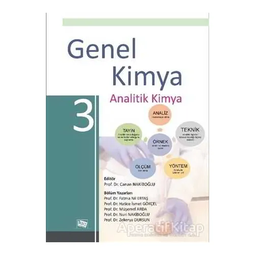Genel Kimya 3 Analitik Kimya - Zekerya Dursun - Anı Yayıncılık