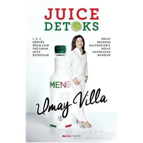Juice Detoks - Umay Villa - Alfa Yayınları
