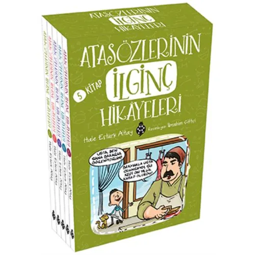Atasözlerinin İlginç Hikayeleri 5 Kitap Set Uğurböceği Yayınları