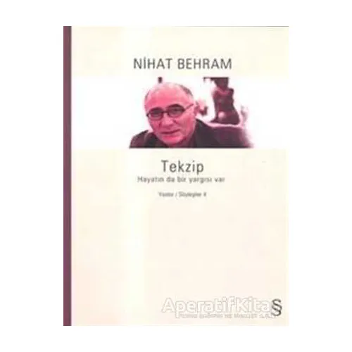 Tekzip - Nihat Behram - Everest Yayınları