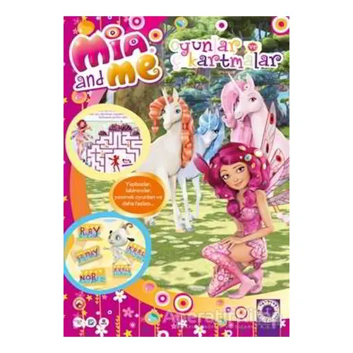 Mia and Me: Oyunlar ve Çıkartmalar 1 - Kolektif - Artemis Yayınları