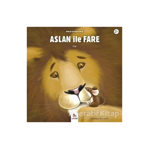 Aslan ile Fare - Minikler İçin Ünlü Eserler - Ezop - Almidilli
