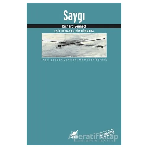 Saygı - Richard Sennett - Ayrıntı Yayınları