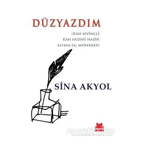 Düzyazdım - Sina Akyol - Kırmızı Kedi Yayınevi