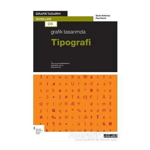 Grafik Tasarımda Tipografi - Gavin Ambrose - Literatür Yayıncılık