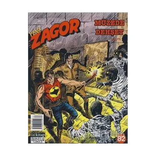 Yeni Zagor Sayı: 82 Müzede Dehşet - Mauro Boselli - Lal Kitap