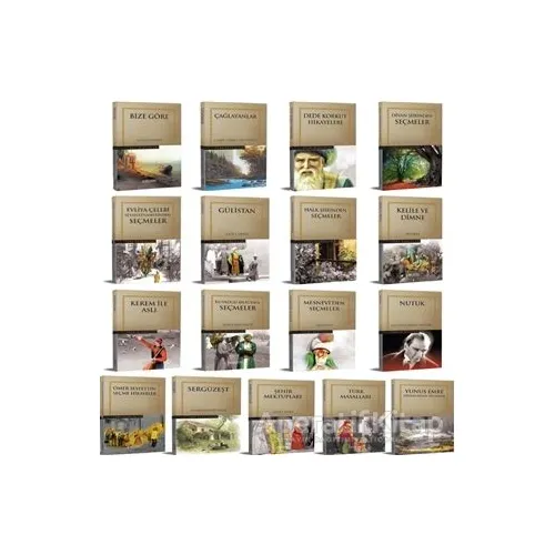 Türk Klasikleri Seti (17 Kitap Takım) - Kolektif - Karatay Yayınları