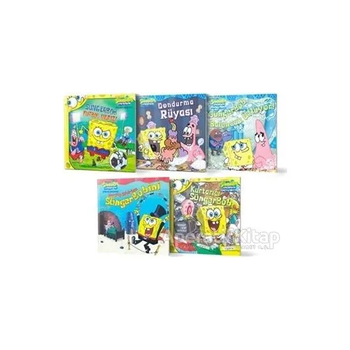 Süngerbob Karepantolon Seti (5 Kitap Takım) - Steven Banks - Çocuk Gezegeni