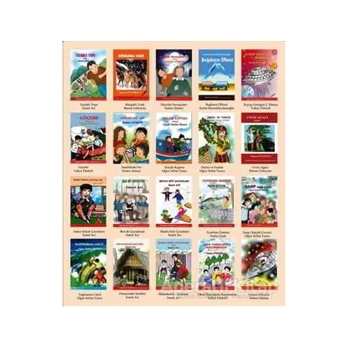 Özgün Çocuk Romanları (20 Kitap Set) - Naile Çiçek - Özlem Yayınevi