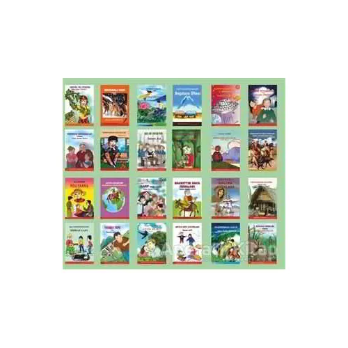 4. Sınıf Kitaplığı (24 Kitap Takım Kutulu) - Kolektif - Özlem Yayınevi