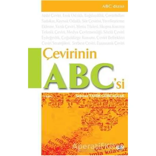 Çevirinin Abc’si - Şehnaz Tahir Gürçağlar - Say Yayınları