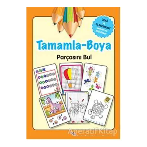 Tamamla - Boya - Parçasını Bul - Gülizar Çilliyüz - Pia Çocuk Yayınları