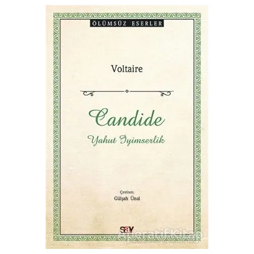 Candide - Voltaire - Say Yayınları
