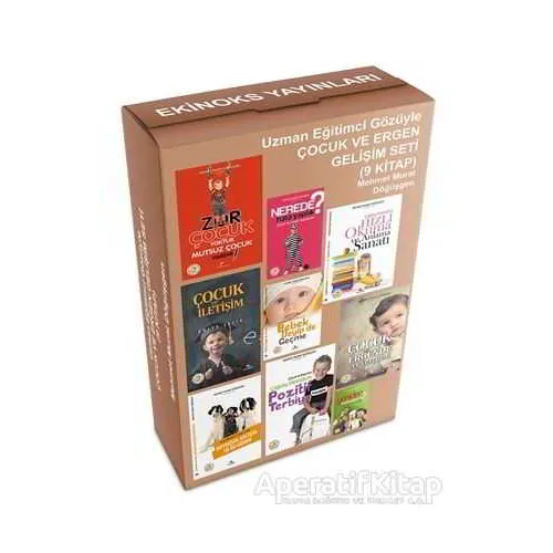 Uzman Eğitimci Gözüyle Çocuk ve Ergen Gelişim Seti (9 Kitap)