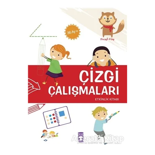 Çizgi Çalışmaları (+36 Ay) - Elif Alkan - Timaş Çocuk