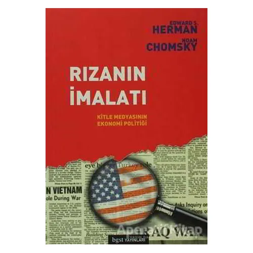 Rızanın İmalatı - Noam Chomsky - Bgst Yayınları