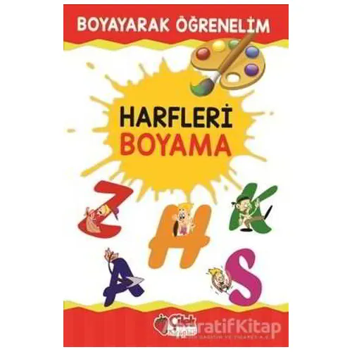 Harfleri Boyama - Kolektif - Çilek Kitaplar