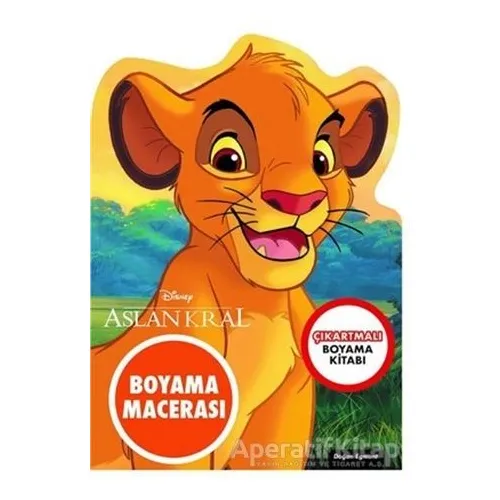 Disney Arslan Kral Özel Kesimli Boyama Macerası - Kolektif - Doğan Egmont Yayıncılık