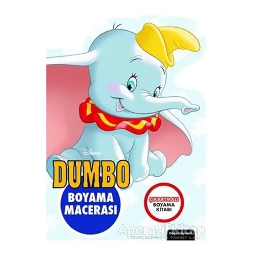 Disney Dumbo Özel Kesimli Boyama Macerası - Kolektif - Doğan Egmont Yayıncılık