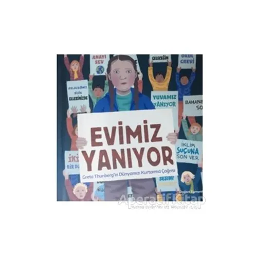 Evimiz Yanıyor - Jeanette Winter - Doğan Egmont Yayıncılık