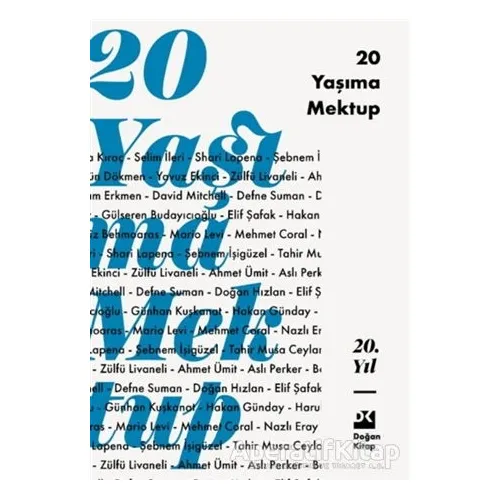 20 Yaşıma Mektup - Kolektif - Doğan Kitap
