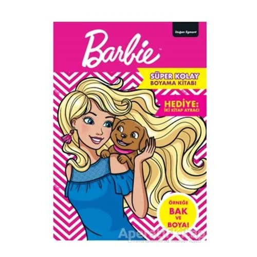 Barbie Süper Kolay Boyama Kitabı - Kolektif - Doğan Çocuk