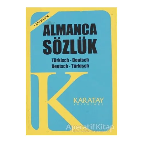 Almanca Sözlük - Kolektif - Karatay Yayınları