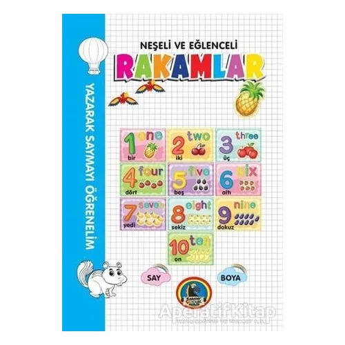 Neşeli ve Eğlenceli Rakamlar - Kolektif - Karatay Çocuk