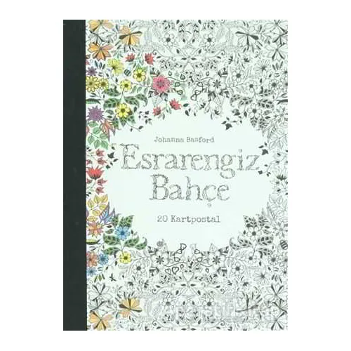 Esrarengiz Bahçe Kartpostal Kitabı - Johanna Basford - EDAM