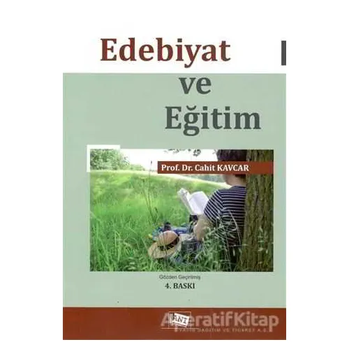 Edebiyat ve Eğitim - Cahit Kavcar - Anı Yayıncılık