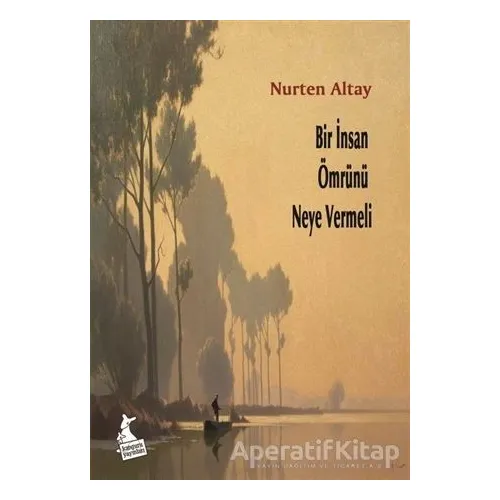 Bir İnsan Ömrünü Neye Vermeli - Nurten Altay - Kanguru Yayınları