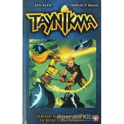 Taynikma - 13. Kitap Sarinanın Kabusu ve 14. Kitap Gizli Düşman - Jan Kjaer - Beyaz Balina Yayınları