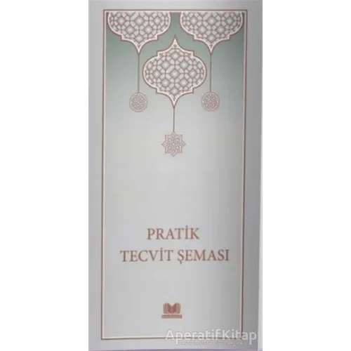 Pratik Tecvit Şeması - Asiye Dayıoğlu - Kitap Kalbi Yayıncılık