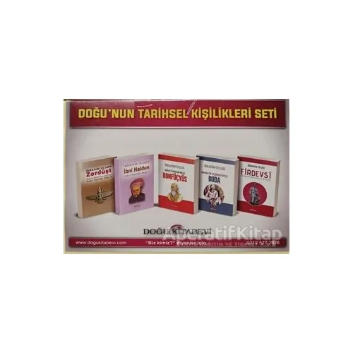 Doğu’nun Tarihsel Kişilikleri Seti (5 Kitap) - İbrahim Ülger - Doğu Kitabevi