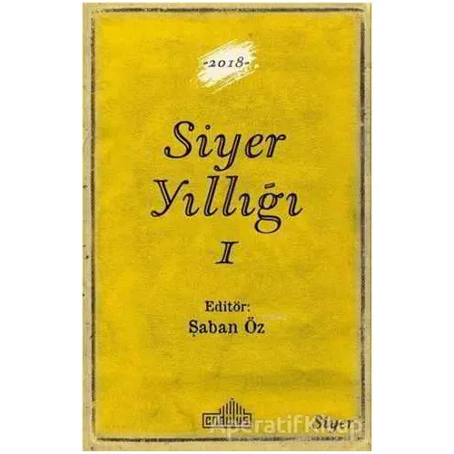 Siyer Yıllığı - 1 - Kolektif - Endülüs Yayınları