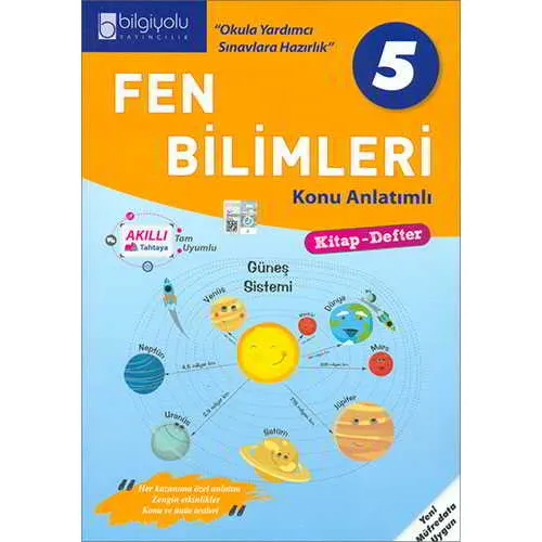 Bilgiyolu 5.Sınıf Fen Bilimleri Konu Anlatımlı (Yeni Müfredat)