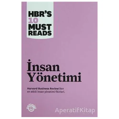 İnsan Yönetimi - Harvard Business Review - Optimist Kitap