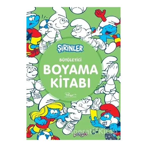 Büyüleyici Boyama Kitabı - Şirinler - Kolektif - Pogo Çocuk