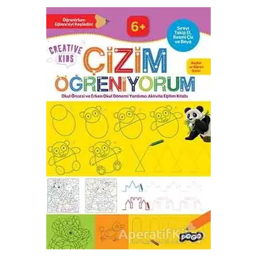 Çizim Öğreniyorum - Kolektif - Pogo Çocuk